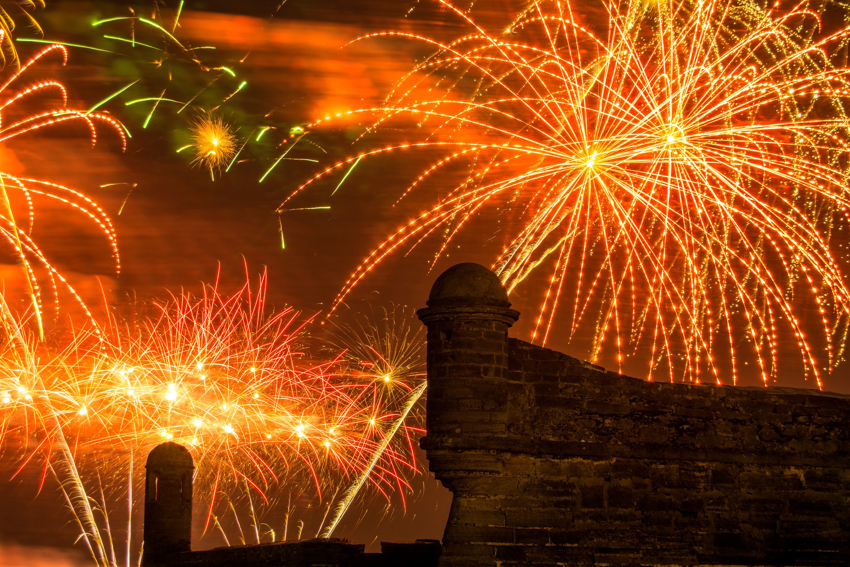 Castillo de San Marcos 4th of July Shutterbug